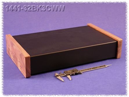 Hammond Steel Chassis, 10in W, 431.8mm L For Use With 1441 Series [1441-32BK3CWW]; 256-5715