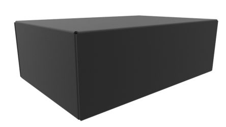 Hammond Steel Chassis, 4in W, 152.4mm L For Use With 1441 Series [1441-8BK3]; 256-5732