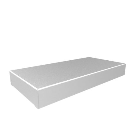 Hammond Aluminium General Purpose Enclosure, 8 x 4 x 1in [1444-9]; 256-6268