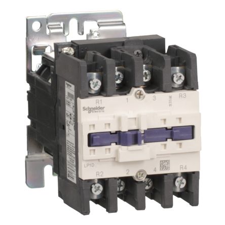 Schneider Electric TeSys D LP1D Contactor, 4-Pole, 25 A, 1 NO + 1 NC [LP1D800046SW]; 256-6593