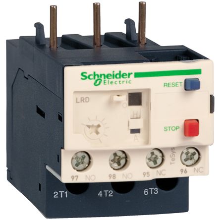 Schneider Electric Thermal Overload Relay 1 NO + 1 NC, 30 → 38 A F.L.C, 5 A Contact Rating, TeSys [LRD356]; 256-6703