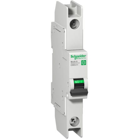 Schneider Electric Multi 9 MCB Mini Circuit Breaker, 1P, 2A Curve C, 277V AC [M9F52102]; 256-6792