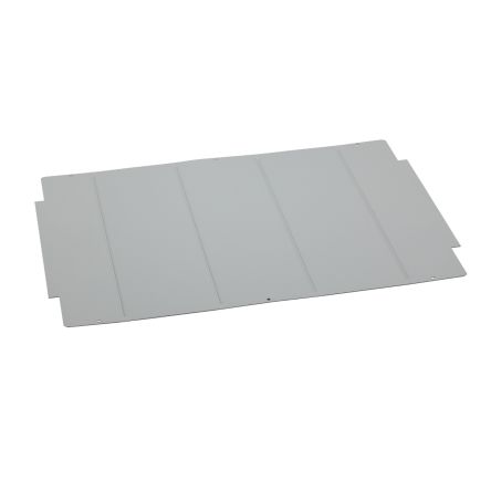 Schneider Electric Grey Blank Plate Zinc Plated Steel Blanking Plate [NSYOPB15UTPN]; 256-6860