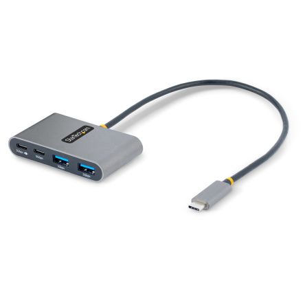 StarTech.com 4 Port USB 3.0 USB A, USB C USB C Hub, USB Bus Powered, 1.7 x 3.0 x 0.6in [5G2A2CPDB-USB-C-HUB]; 256-6909
