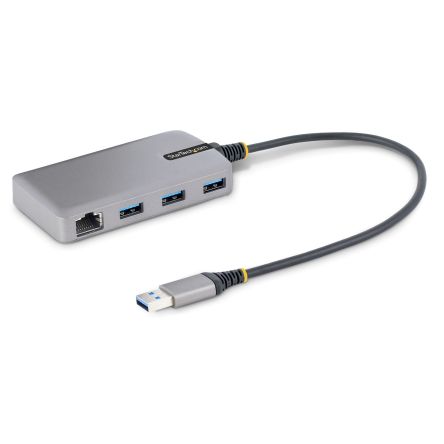 StarTech.com 3 Port USB 3.0 USB A  Hub, USB Bus Powered, 16.5 x 2.0 x 0.6in [5G3AGBB-USB-A-HUB]; 256-6910
