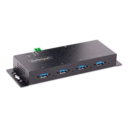 StarTech.com 4 Port USB 3.0 USB A USB 3.0 Hub, USB Bus Powered, 7.0 x 2.3 x 0.9in [5G4AINDNP-USB-A-HUB]; 256-6913