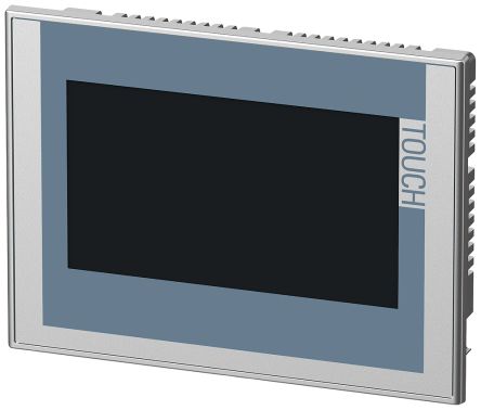 Siemens SIMATIC Series TP700 Basic Keyless HMI Panel - 7 in, TFT Display, 800 x 480 [6AV21436GB000AA0]; 256-7068