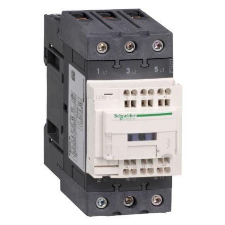 Schneider Electric TeSys D LC1D Contactor, 3-Pole, 40 A, 1 NO + 1 NC [LC1D40A3M7]; 257-0741