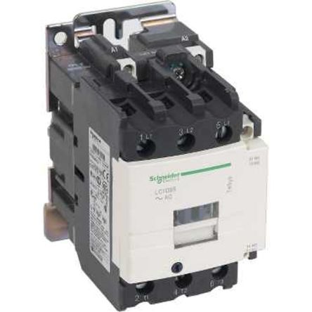 Schneider Electric TeSys D LC1D Contactor, 3-Pole, 50 A, 1 NO + 1 NC [LC1D50M7S335]; 257-0774