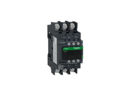 Schneider Electric TeSys D LC1D Contactor, 3-Pole, 65 A, 1 NO + 1 NC [LC1D65A6BBE]; 257-0783