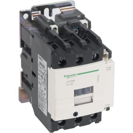 Schneider Electric TeSys D LC1D Contactor, 3-Pole, 65 A, 1 NO + 1 NC [LC1D65P7S335]; 257-0799