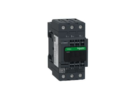 Schneider Electric TeSys D LC1D Contactor, 3-Pole, 80 A, 1 NO + 1 NC [LC1D80A3E7]; 257-0815