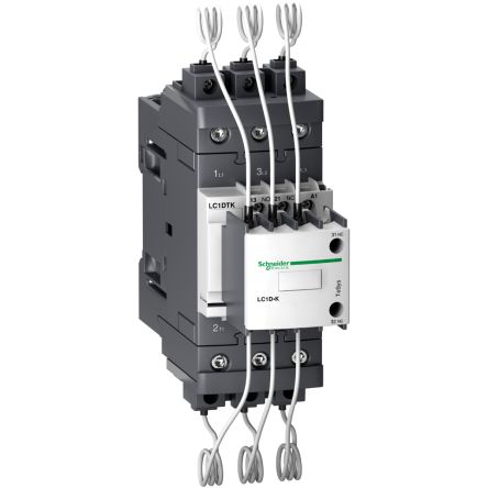 Schneider Electric TeSys D LC1D Contactor, 3-Pole, 1 NO + 1 NC [LC1DTKP7]; 257-0899