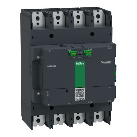 Schneider Electric TeSys F LC1G Contactor, 200 → 500 V ac/dc Coil, 4-Pole, 2.05 kA, 1 NO + 1 NC [LC1G8004LSEA]; 257-0920