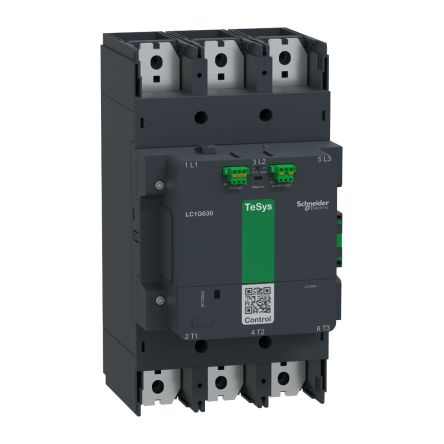 Schneider Electric TeSys F LC1G Contactor, 48 → 130 V Coil, 3-Pole, 800 A, 335 kW, 1 NO + 1 NC [LC1G800EHEA]; 257-0921