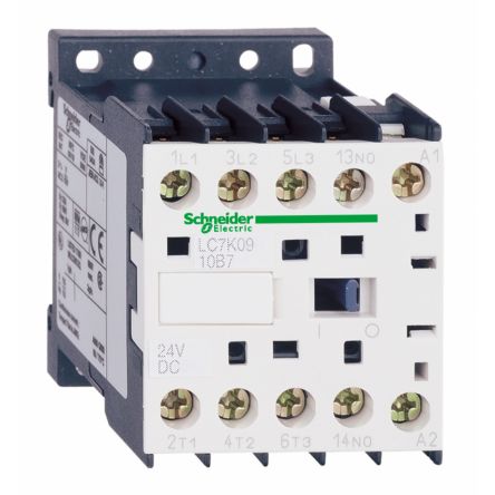 Schneider Electric TeSys K LC1K Contactor, 3-Pole, 16 A, 1 NO + 1 NC [LC1K16106M7]; 257-0944