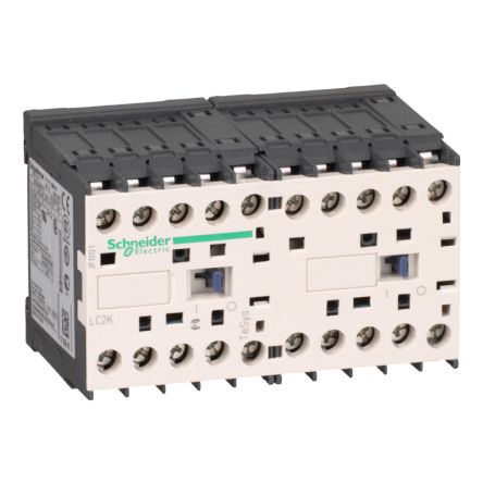 Schneider Electric TeSys K LC2K Reversing Contactor, 3-Pole, 6 A, 1 NO + 1 NC [LC2K06105B7]; 257-1035
