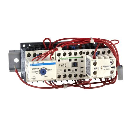Schneider Electric TeSys Motor Starter, Star Delta, 230 V ac, IP20 [LC3K09P7]; 257-1053