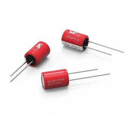 Wurth Elektronik 33μF Surface Mount Polymer Capacitor, 80V dc [870056175005]; 257-5694