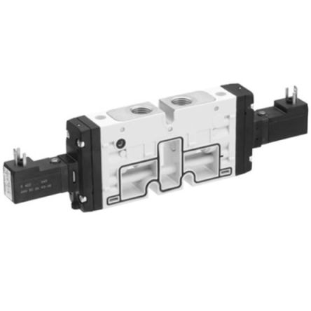 EMERSON ? AVENTICS 5/2 Single Solenoid, Externa Pilot Spool Valve - Electrical G 1/4 TC15 Series [0820058761]; 257-7236