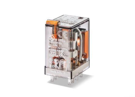 Finder Plug In Relay, 220V dc Coil, 10A Switching Current [553292200040]; 257-7385