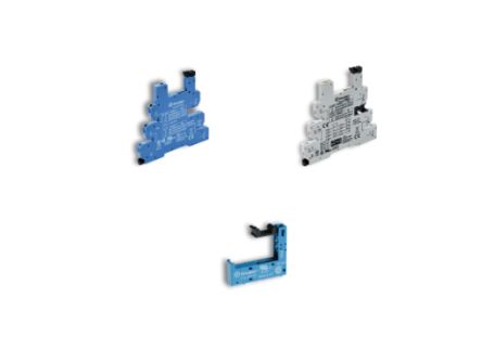 Finder 93 Series DIN Rail Relay Socket, for use with 34/41 Series Relays [93010060]; 257-7428