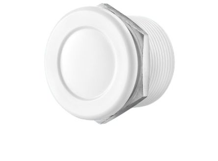 RS PRO Illuminated Piezo Switch, Momentary (NO), SPST, IP69, Flexible Wire, 200mA, -20 → +70°C White [0]; 259-1158