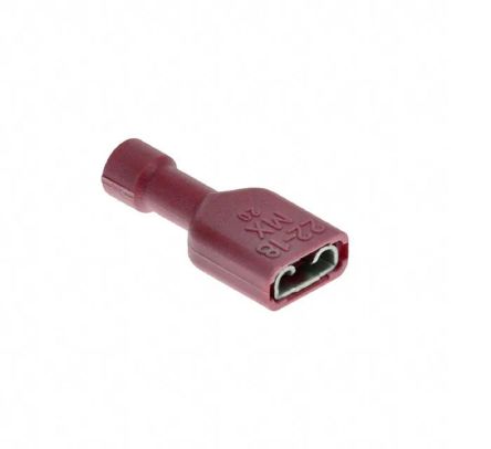 Molex Quick Splice Crimp Quick Disconnect Terminal, Insulated 18 AWG, 20 AWG, 22 AWG [19003-0111]; 259-2424