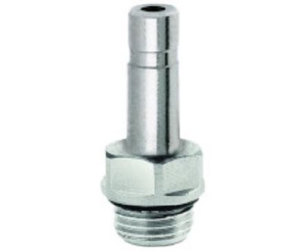 Norgren PNEUFIT 10 Series Straight Threaded Adaptor, G 1/4 Male to Push In 8 mm, Threaded-to-Tube Connection Style [102150828]; 259-5236