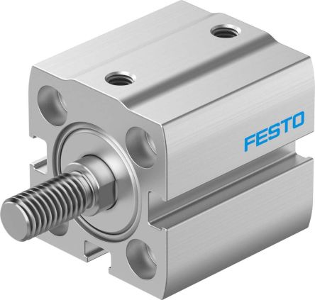 Festo Pneumatic Compact Cylinder - 8091441, 20mm Bore, 30mm Stroke, ADN-S Series, Double Acting [ADN-S-20-30-A-P]; 259-5618