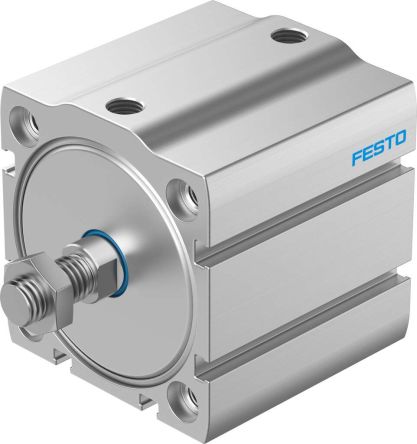 Festo Pneumatic Compact Cylinder - 8092119, 63mm Bore, 50mm Stroke, ADN-S Series, Double Acting [ADN-S-63-50-A-P-A]; 259-5707