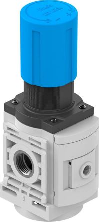 Festo MS Threaded Filter Regulator, G 1/2, G, G 1/2 [MS6-LR-1/2-D6-A8-B]; 259-5715