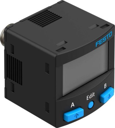 Festo Pressure Sensor, 10.8 → 30V dc, IP40 10bar [SPAN-B-B11R-R18M-PN-L1+2.5S]; 259-5722