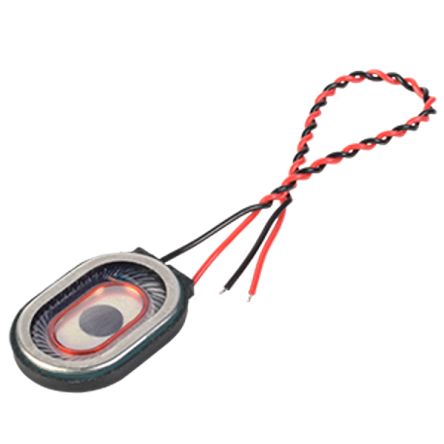Same Sky 1W Miniature Speaker, 20mm Lead Length [CDS-20144-L100]; 259-6135