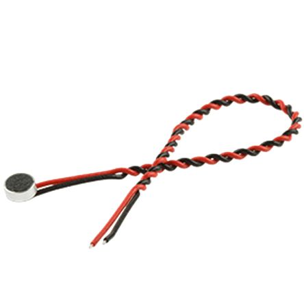 Same Sky Omni-Directional, Wire Leads Condenser Microphone Element -25dB [CMC-4015-25L100]; 259-6168