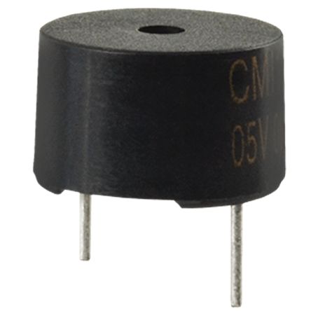 Same Sky 90dB Through Hole Internal Magnetic Buzzer, 3V Min, 7V Max [CMI-1275C-050]; 259-6195