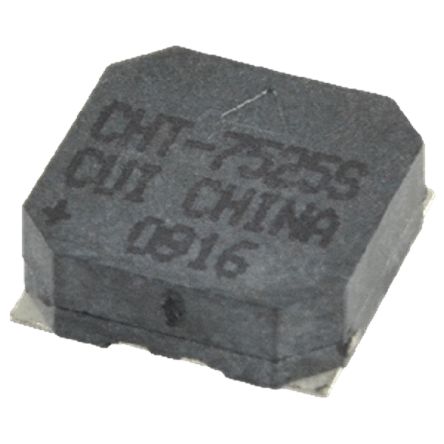 Same Sky 90dB SMD External Magnetic Buzzer, 2.5V Min, 4.5V Max [CMT-7525S-SMT-TR]; 259-6260