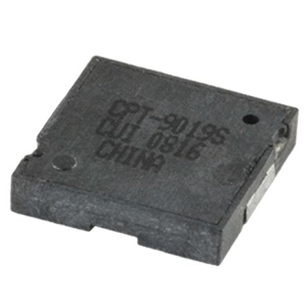 Same Sky 65dB SMD External Magnetic Buzzer, 25V Max [CPT-9019S-SMT-TR]; 259-6299