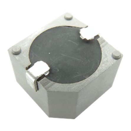 Same Sky 90dB SMD Internal Magnetic Buzzer, 4V dc Min, 7V dc Max [CT-1205C-SMT-TR]; 259-6321