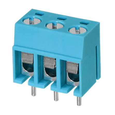 Same Sky PCB Terminal Block, 10-Contact, 5mm Pitch, Screw Mount [TB001-500-10BE]; 259-6730