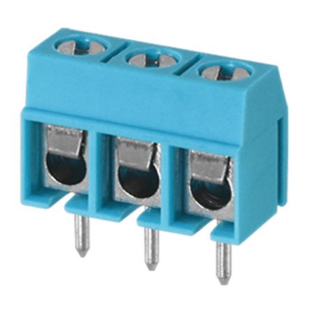 Same Sky PCB Terminal Block, 4-Contact, 5mm Pitch, PCB Mount [TB002-500-04BE]; 259-6738