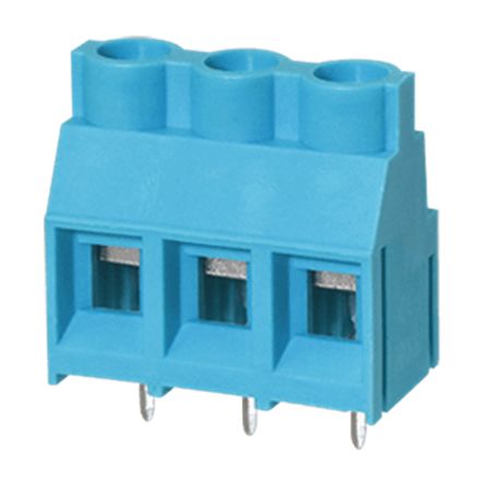 Same Sky PCB Terminal Block, 3-Contact, 7.62mm Pitch, Screw Mount [TB005-762-03BE]; 259-6743