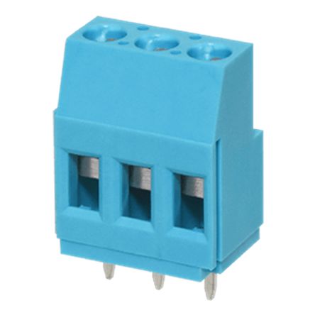 Same Sky PCB Terminal Block, 2-Contact, 5.08mm Pitch, Screw Mount [TB009-508-02BE]; 259-6756