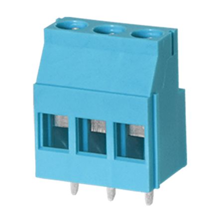 Same Sky PCB Terminal Block, 3-Contact, 5.08mm Pitch, Screw Mount [TB010-508-03BE]; 259-6757