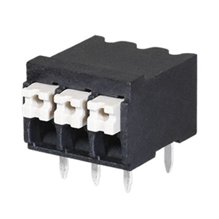 Same Sky PCB Terminal Block, 4-Contact, 3.5mm Pitch, PCB Mount [TBLH10-350-04BK]; 259-6763