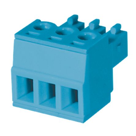 Same Sky, 3.81mm Pitch, 16 Way, Pluggable Terminal Block, Plug, Screw Mount, TBP02P1-381-16BE [TBP02P1-381-16BE]; 259-6779