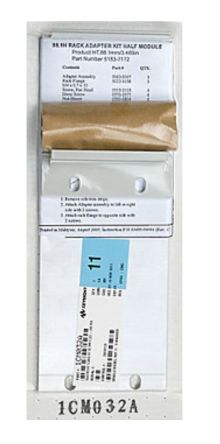 Keysight Technologies Flange for Use with System II Instruments, 1 Piece(s), 90 x 270 x 15mm [1CM032A]; 259-9519
