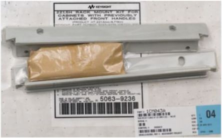 Keysight Technologies Flange for Use with System II Instruments, 2 Piece(s), 224 x 270 x 15mm [1CM043A]; 259-9525