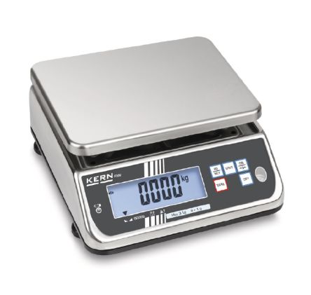 Kern FXN 6K-3N Bench Weighing Scale, 6kg Weight Capacity [FXN 6K-3N]; 260-0969