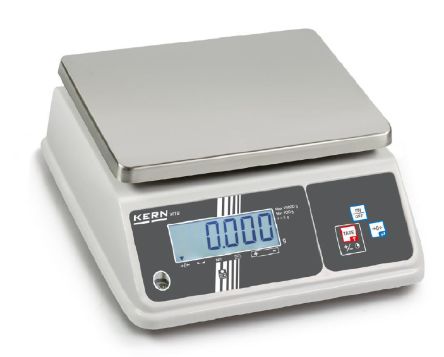 Kern WTB 6K-3N Bench Weighing Scale, 6kg Weight Capacity [WTB 6K-3N]; 260-0994